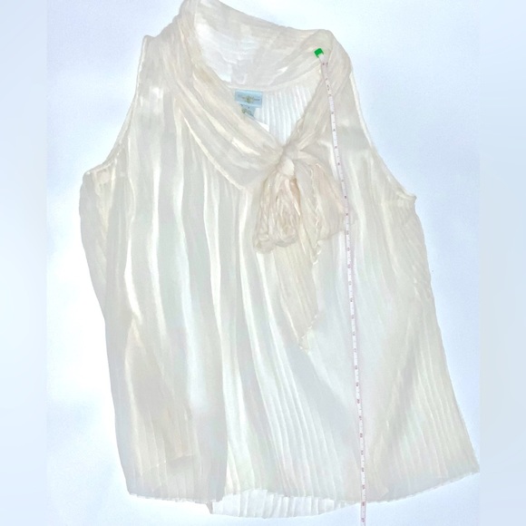 NW with detail Tracy Reese Sleeveless Silk Top, Tan Ivory
Size 8 - Picture 6 of 8